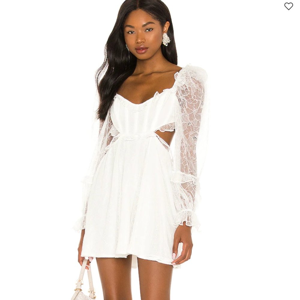 For Love & Lemons X REVOLVE Cutout Mini Dress size XS